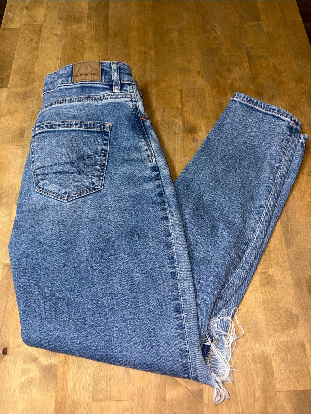 American Eagle High Rise Mom Jeans